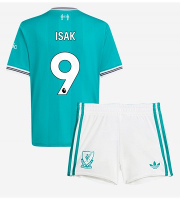 Liverpool Alexander Isak #9 Tredjetrøje Børn 2025-26 Kortærmet (+ Korte bukser)